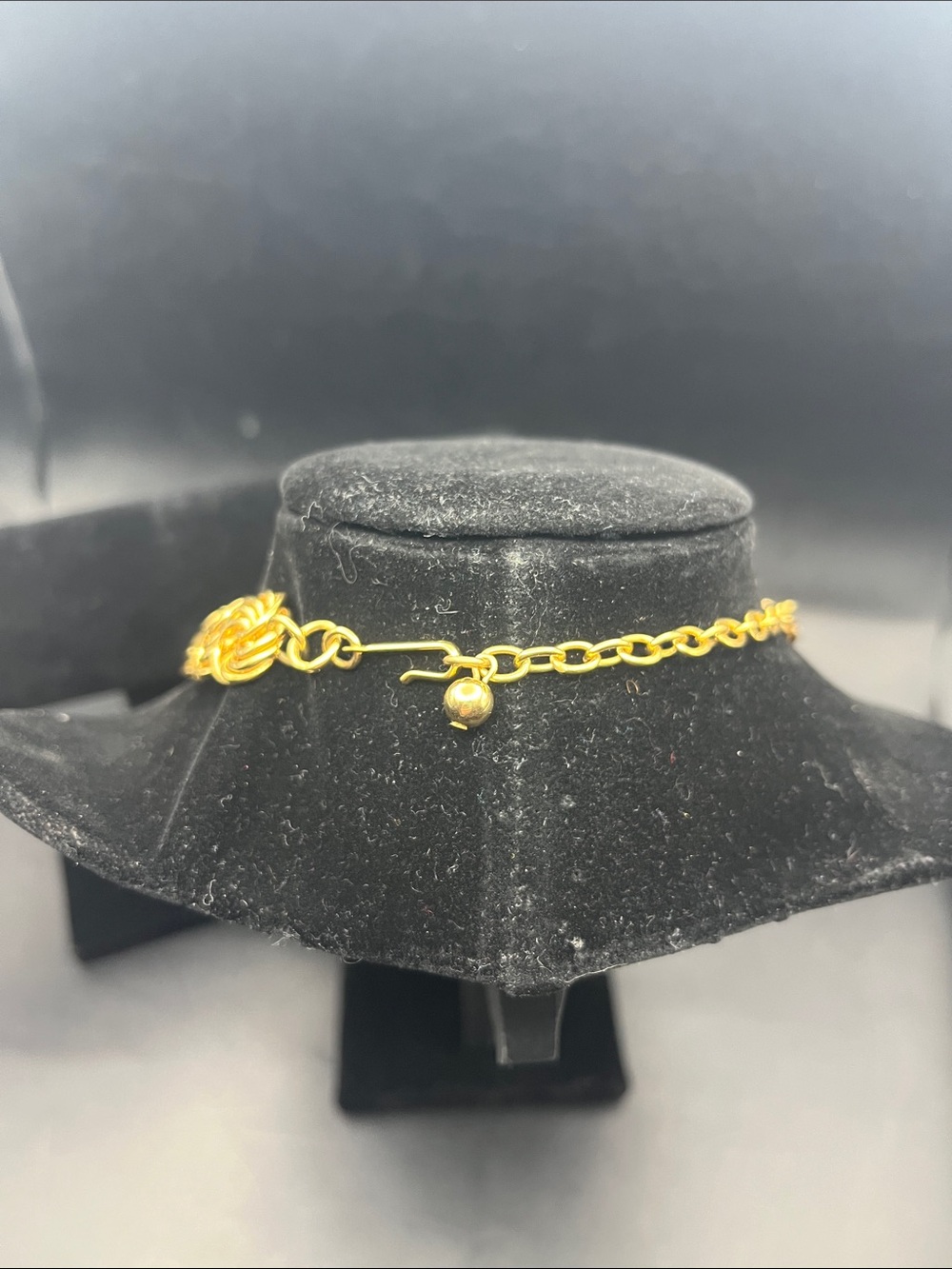 Classic Gold-Tone Rope Link Necklace and Bracelet Set - Picture 4 of 5